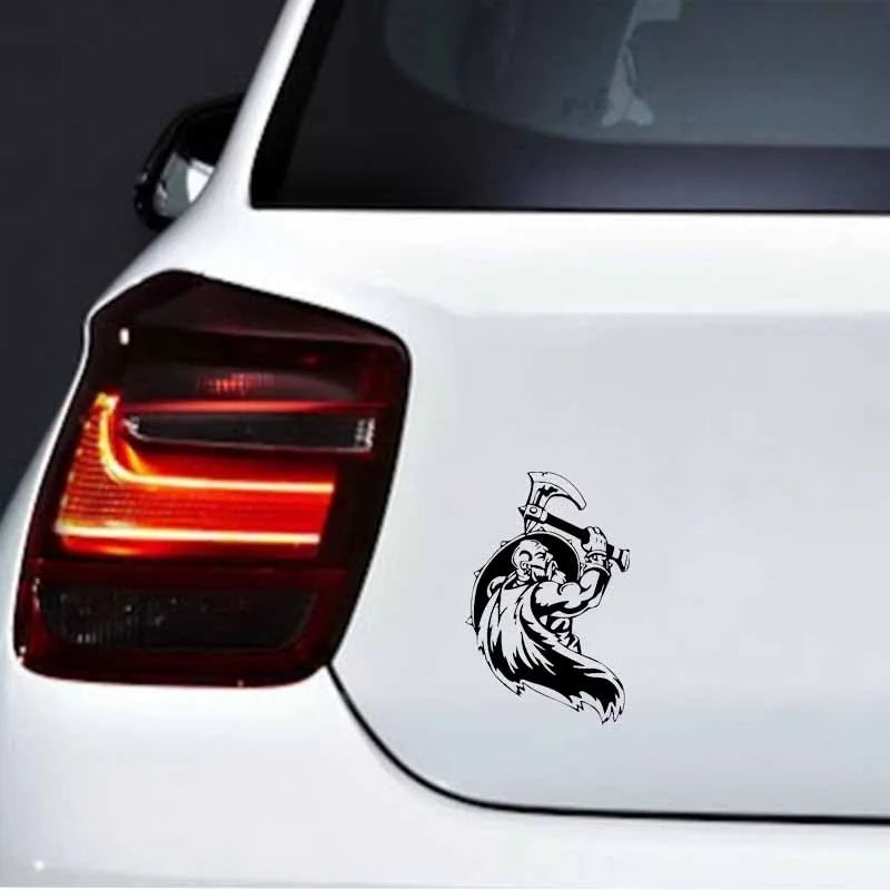 YJZT 8.2CM*12.7CM A Ferocious Warrior Black Silver Vinyl Car Sticker Decal C13-000729
YJZT 8.2CM*12.7CM A Ferocious Warrior Black Silver Vinyl Car Sticker Decal C13-000729