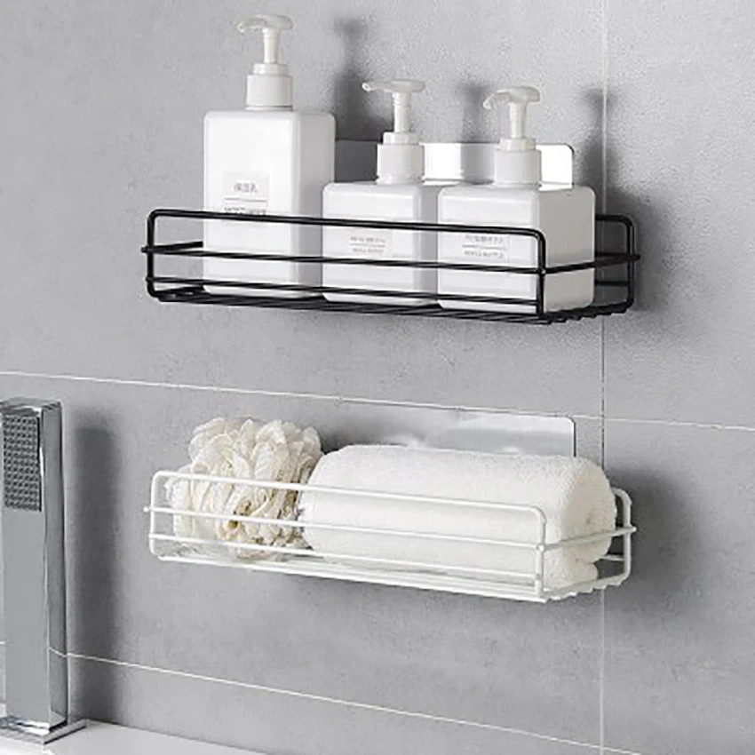 Bathroom Iron Storage Rack Shampoo Shower Gel Holder Kitchen Sundries Organizer Multi-functional Drain Shelf Punch-free NEW
Bathroom Iron Storage Rack Shampoo Shower Gel Holder Kitchen Sundries Organizer Multi-functional Drain Shelf Punch-free NEW