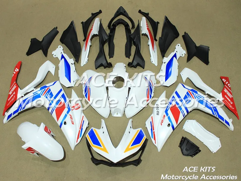 New ABS motorcycle Fairing For Yamaha R25 R3 2015 2016 2017 Injection Bodywor All sorts of color No.138
New ABS motorcycle Fairing For Yamaha R25 R3 2015 2016 2017 Injection Bodywor All sorts of color No.138
