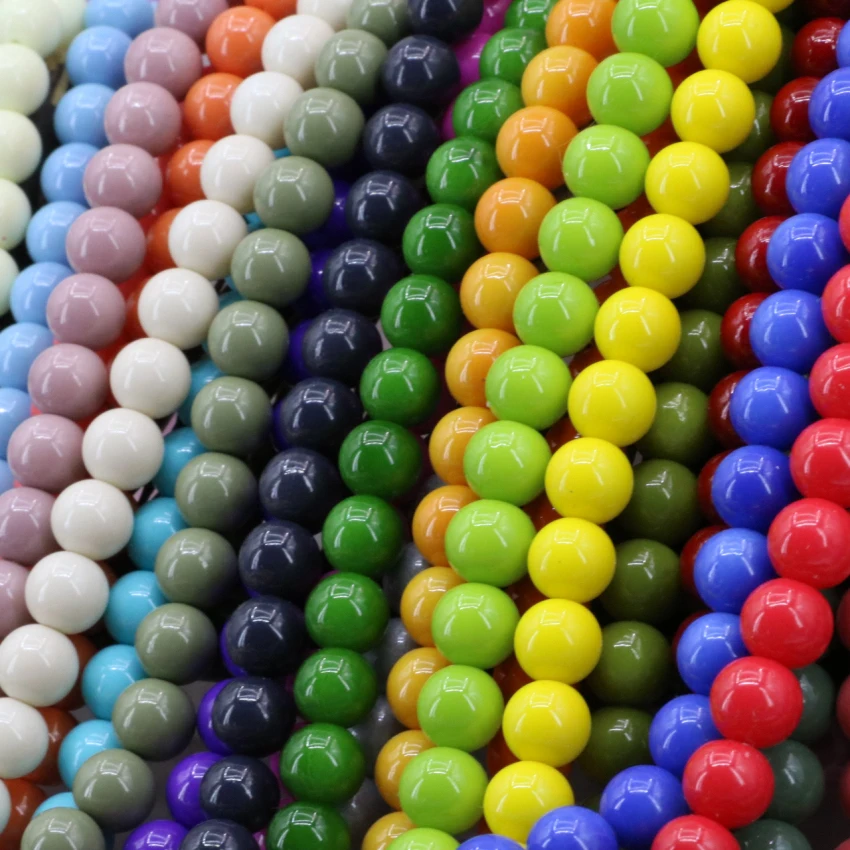15color candy loose beads 8mm round bake paint glass ball jewelry spacer accessories women jewelry making findings 15inch B3249
15color candy loose beads 8mm round bake paint glass ball jewelry spacer accessories women jewelry making findings 15inch B3249