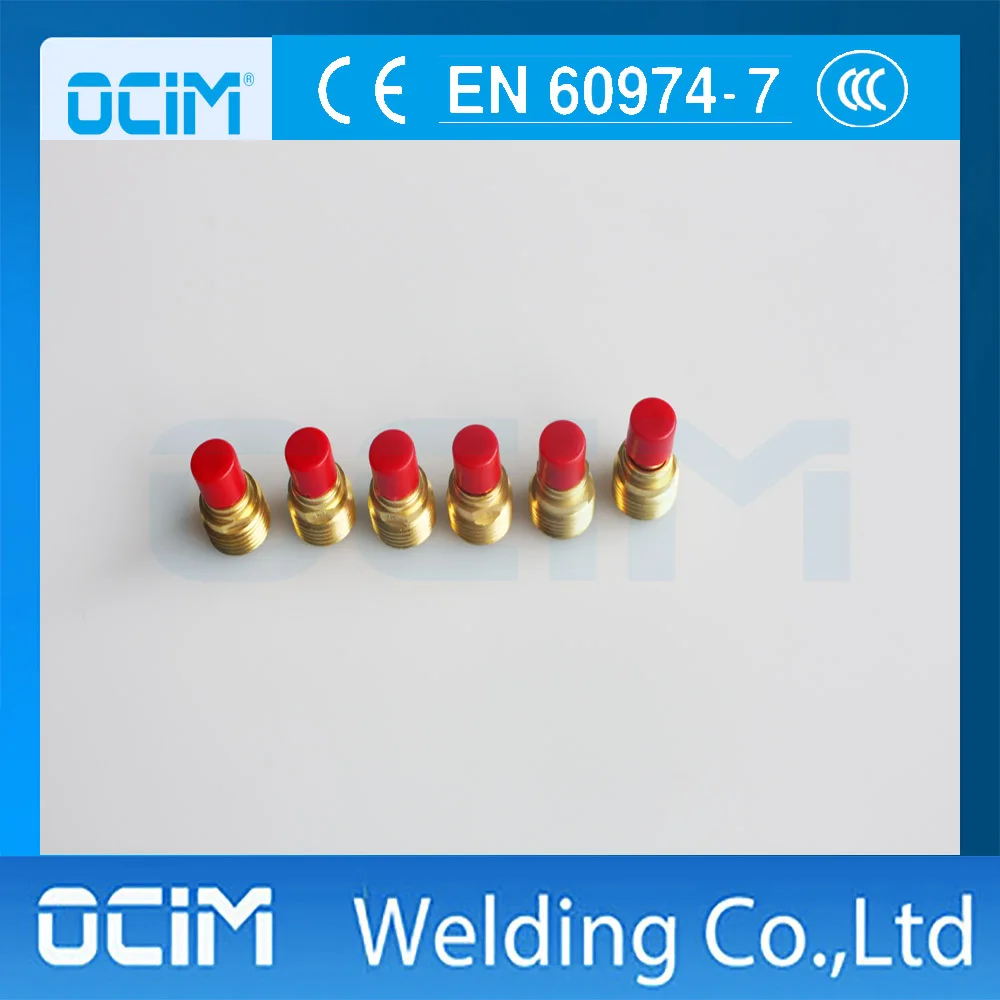 6PCS Tig Welding Collet Body Gas Lens 45V43 45V44 45V45
6PCS Tig Welding Collet Body Gas Lens 45V43 45V44 45V45