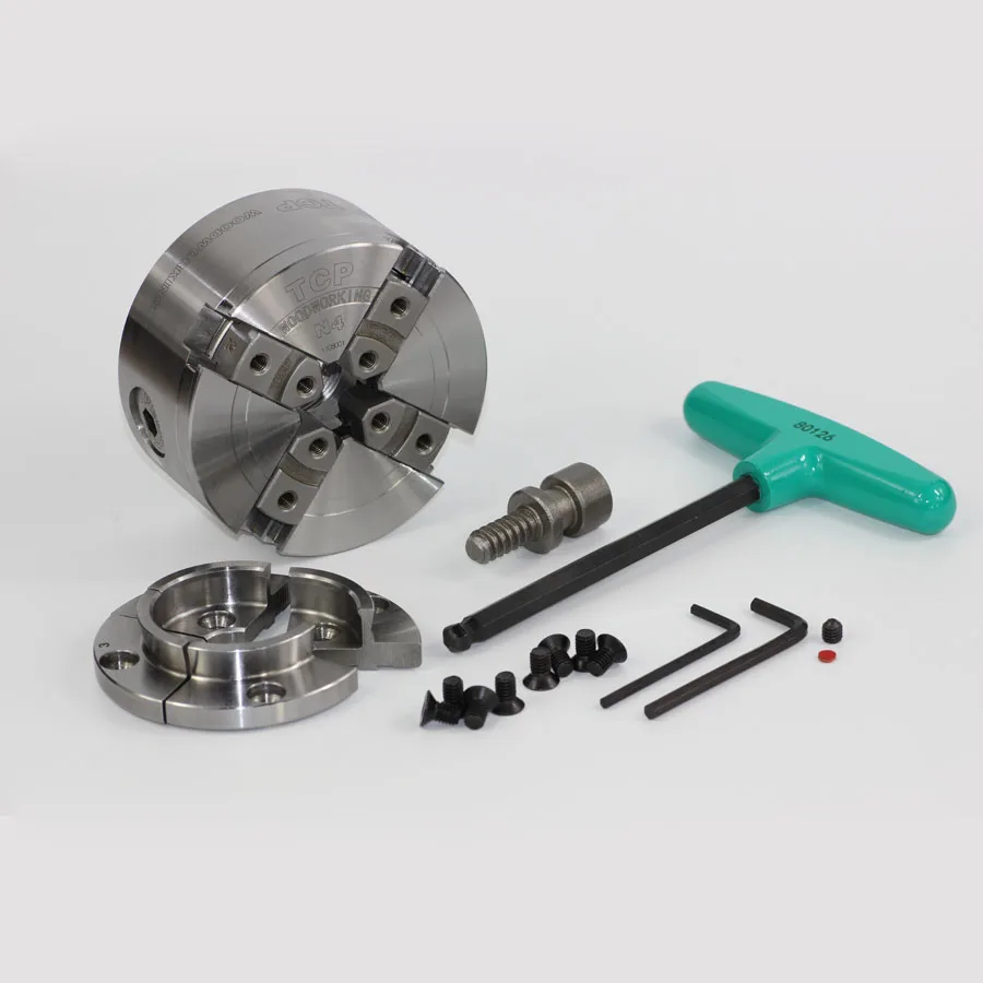 TCP TOOLS 81195 M40 50 мм набор патронов для токарного станка по дереву Selfcenter N4|self-centering lathe