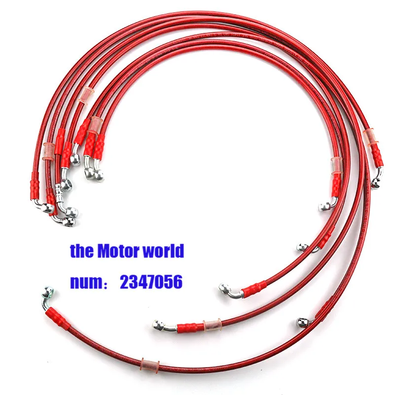 Motorcycle Dirt Bike Braided Steel Hydraulic Reinforce Brake line Clutch Oil Hose Tube 500mm To 2400mm Universal Fit Racing
Motorcycle Dirt Bike Braided Steel Hydraulic Reinforce Brake line Clutch Oil Hose Tube 500mm To 2400mm Universal Fit Racing