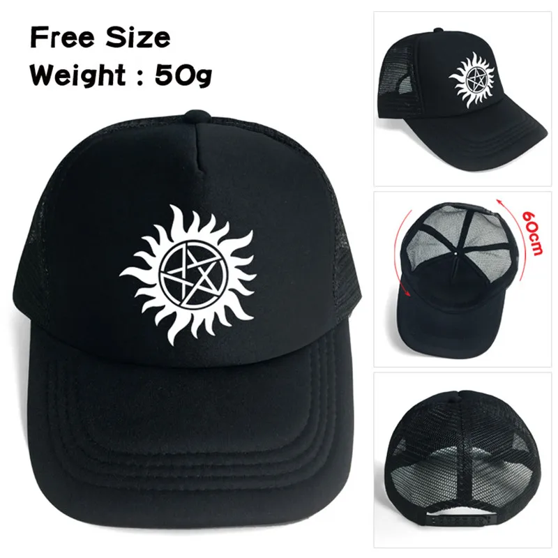 Supernatural Evil SPN Men Women Boys Girls Mesh Base Ball Cap Hat Cosplay Fans Gift
Supernatural Evil SPN Men Women Boys Girls Mesh Base Ball Cap Hat Cosplay Fans Gift
