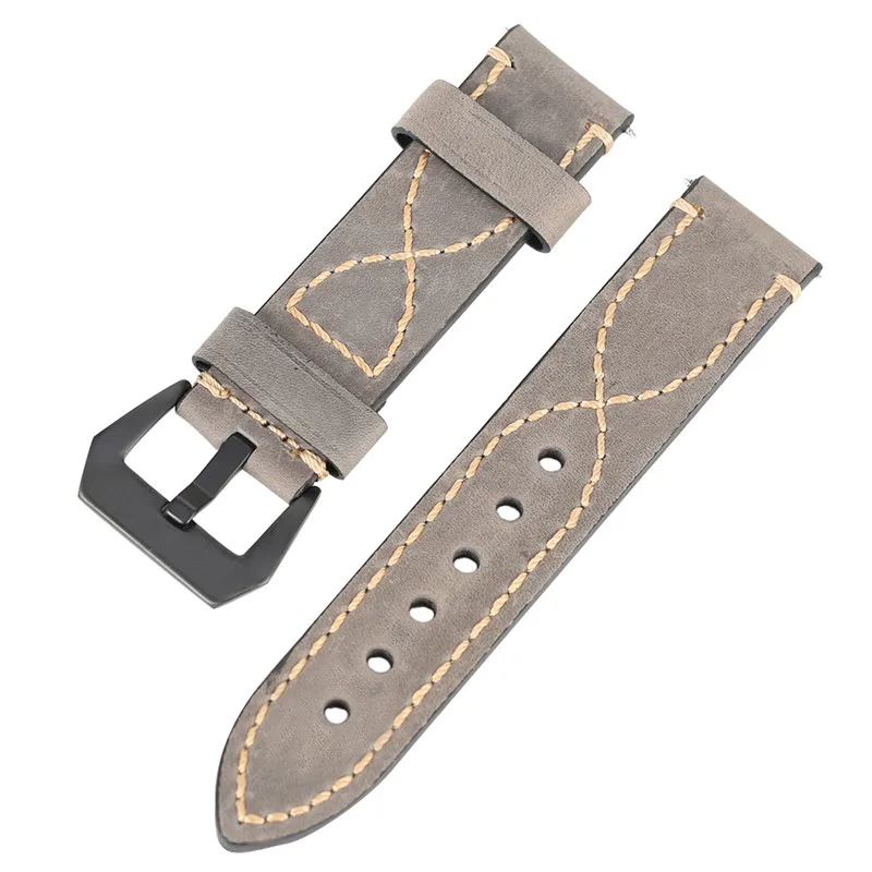 18mm 20mm 22mm 24mm 26mm Smooth Stitch Leather Watchband Comfortable Soft Replacement Leather Strap Black Yellow Grey Band New
18mm 20mm 22mm 24mm 26mm Smooth Stitch Leather Watchband Comfortable Soft Replacement Leather Strap Black Yellow Grey Band New
