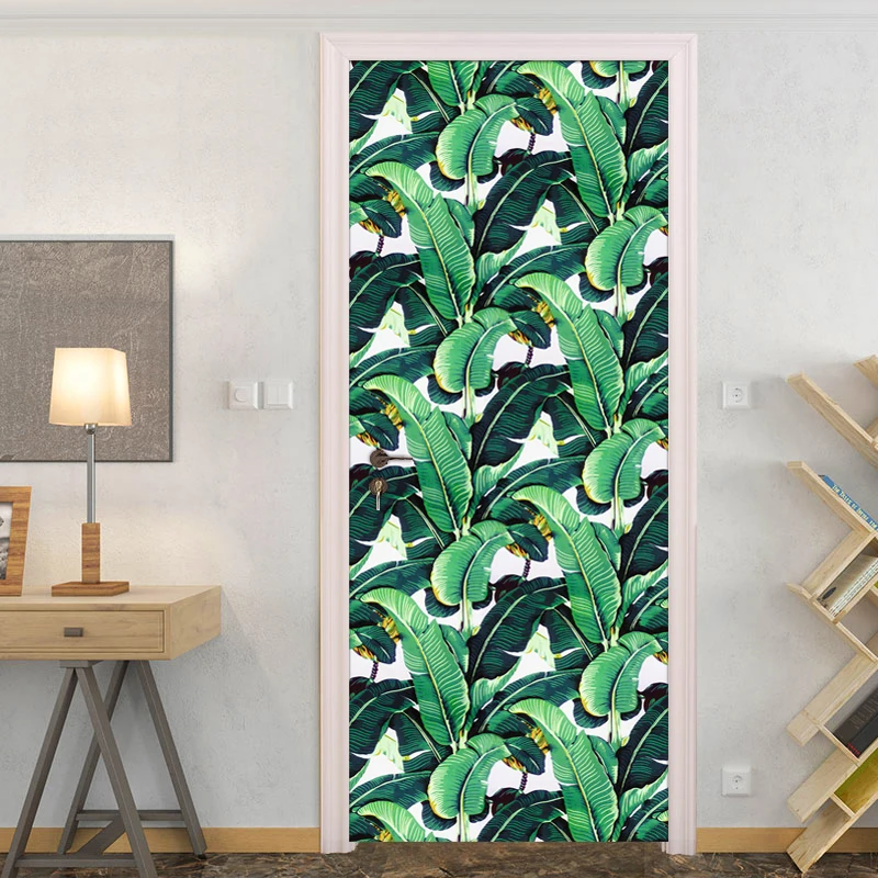 3D Door Sticker PVC Self-adhesive Mural Rain Forest Green Banana Leaf Photo Wallpaper Creative Living Room Bedroom Door Sticker
3D Door Sticker PVC Self-adhesive Mural Rain Forest Green Banana Leaf Photo Wallpaper Creative Living Room Bedroom Door Sticker
