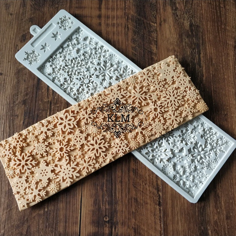 KLM-00392 new snowflake cake lace decoration mould Christmas Baking Cake Tools Food grade silicone mould
KLM-00392 new snowflake cake lace decoration mould Christmas Baking Cake Tools Food grade silicone mould
