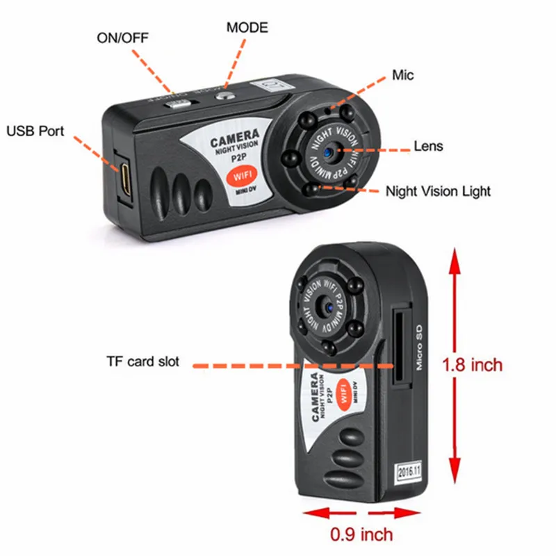 Q7 Mini Wifi IP Camera Battery HD Wireless Security Camera for Home House Baby Pet Sports Action Video Cam Micro Camcorder dummy
Q7 Mini Wifi IP Camera Battery HD Wireless Security Camera for Home House Baby Pet Sports Action Video Cam Micro Camcorder dummy
