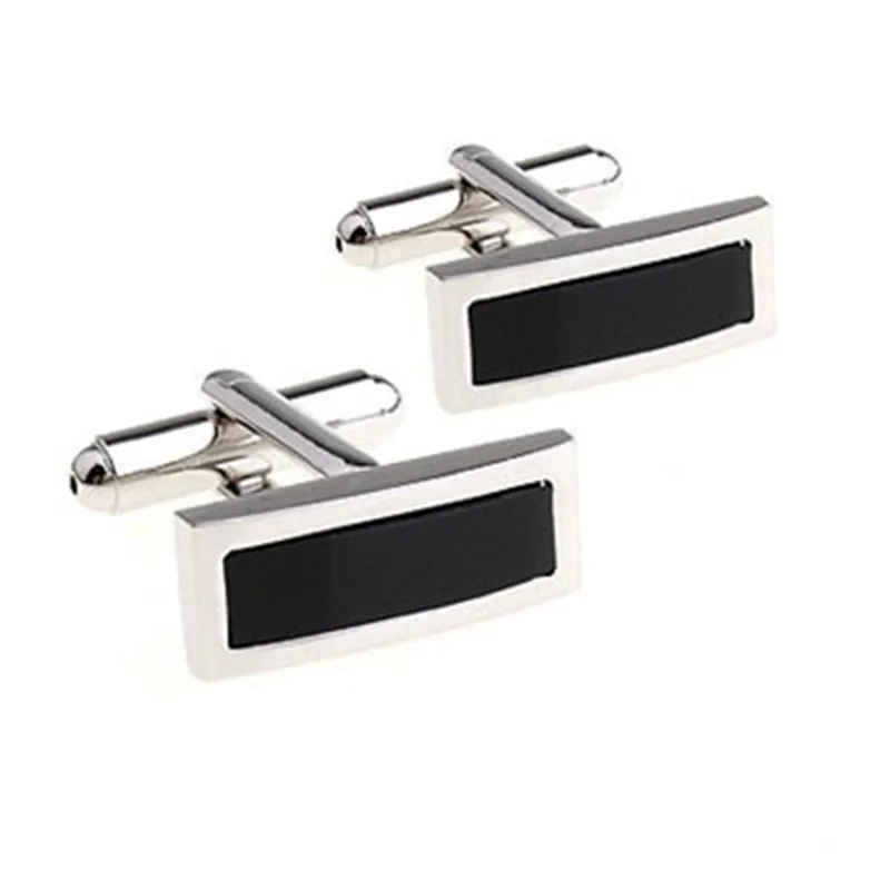 High Quality French Style Long black enamel Cufflinks For Mens Shirt Brand suit Cuff Buttons Top sale Cuff Links Jewelry
High Quality French Style Long black enamel Cufflinks For Mens Shirt Brand suit Cuff Buttons Top sale Cuff Links Jewelry