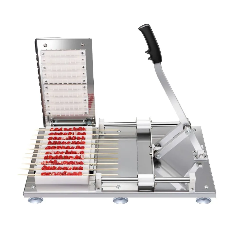 Jamielin manual meat skewer machine kebab skewer machine bamboo skewer machine barbecue skewers maker bbq grill tool
Jamielin manual meat skewer machine kebab skewer machine bamboo skewer machine barbecue skewers maker bbq grill tool