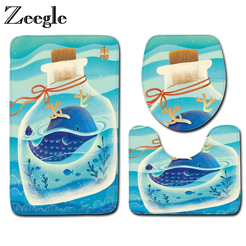 Zeegle Cartoon Mat For Toilet Bathroom Carpet Set Anti-slip Bath Rugs Bathroom Mat Absorbent Bath Mat Shower Carpet Floor Rugs
Zeegle Cartoon Mat For Toilet Bathroom Carpet Set Anti-slip Bath Rugs Bathroom Mat Absorbent Bath Mat Shower Carpet Floor Rugs