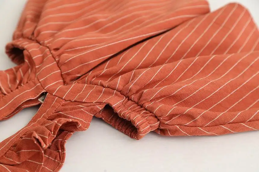 2019 Summer Dress for Girls Green Orange Stripe Flare Sleeve Cotton Strap Dress Children Clothing 2-6T LT004
2019 Summer Dress for Girls Green Orange Stripe Flare Sleeve Cotton Strap Dress Children Clothing 2-6T LT004