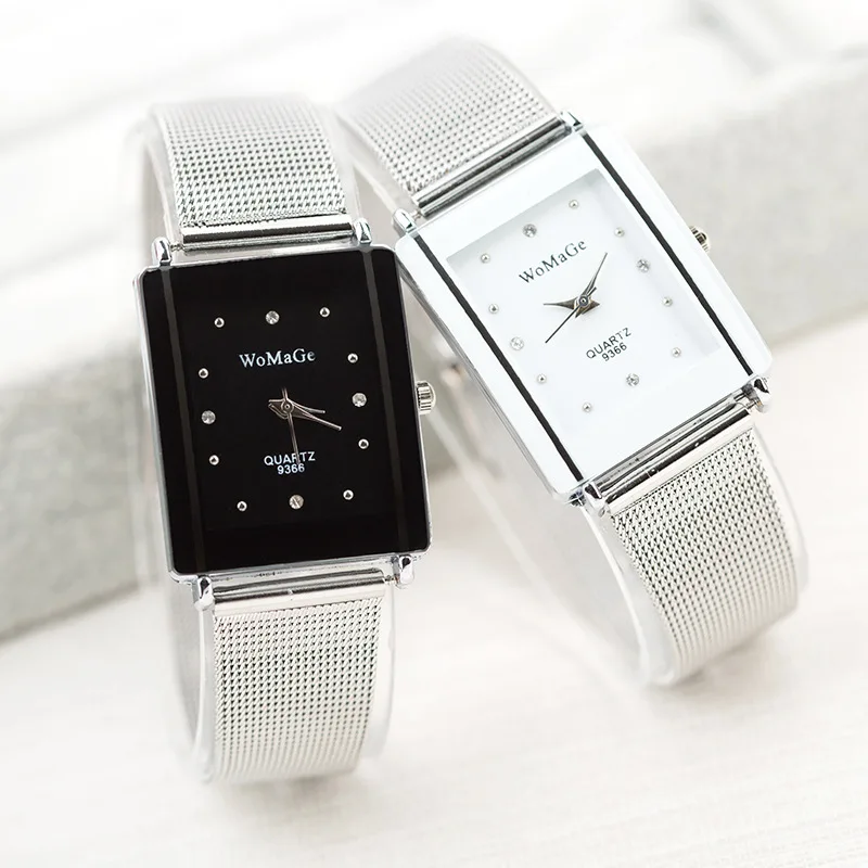 2018 Womage Brand Square Face With Crystal For Women Precise Quartz Movement Watches Mesh Stainless Steel Lady Gift WristWatches
2018 Womage Brand Square Face With Crystal For Women Precise Quartz Movement Watches Mesh Stainless Steel Lady Gift WristWatches