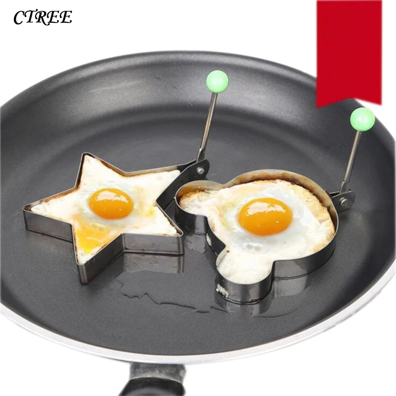 CTREE 5 Style Fried DIY Eggs Mould Stainless Steel Cute Shaped Fried Egg Mold Rings Food Cook Kitchen Tools Breakfast Molds C65
CTREE 5 Style Fried DIY Eggs Mould Stainless Steel Cute Shaped Fried Egg Mold Rings Food Cook Kitchen Tools Breakfast Molds C65