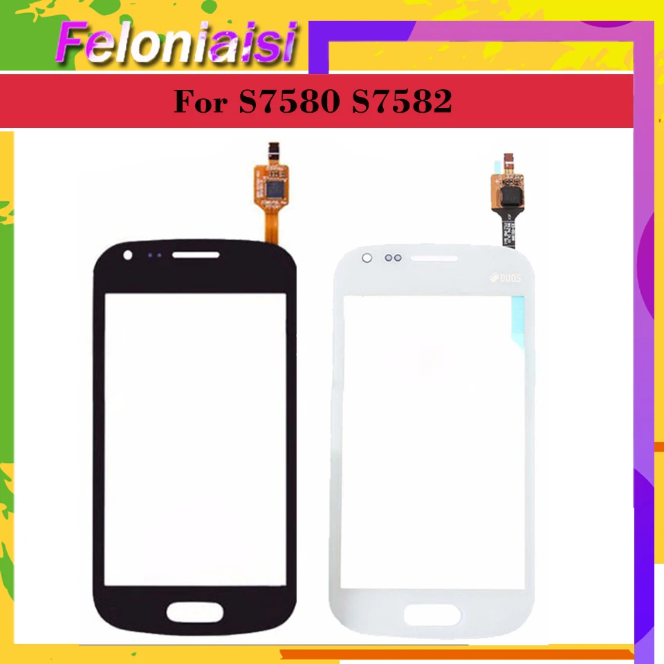 10 шт./партия для samsung Galaxy Trend Plus DUOS 2 GT S7580 S7582 7580 7582 ЖК-дисплей с сенсорным экраном