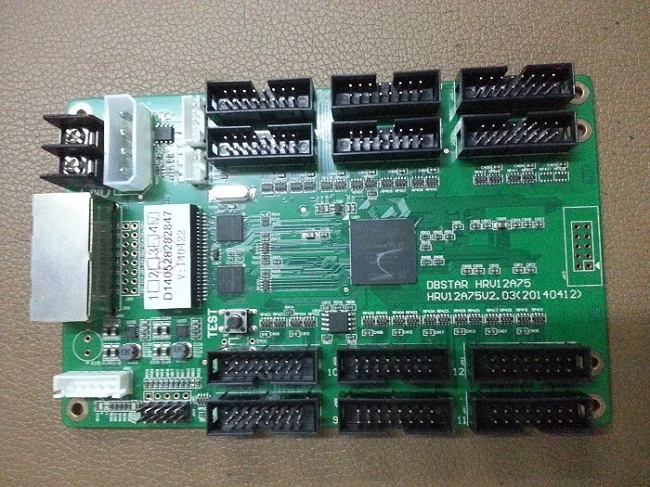 DBS-HRV12A75 DBSTAR full color LED receiving card, 12 pcs hub75 port led display LED controller control board systemmanufacturer
DBS-HRV12A75 DBSTAR full color LED receiving card, 12 pcs hub75 port led display LED controller control board systemmanufacturer
