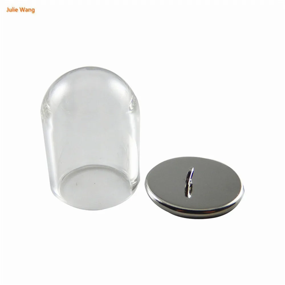 Julie Wang 4sets Exquisite Round Base+Glass Gift Drift Christmas bottles Pendants Charms Jewelry Finding Handcrafts Accessory
Julie Wang 4sets Exquisite Round Base+Glass Gift Drift Christmas bottles Pendants Charms Jewelry Finding Handcrafts Accessory