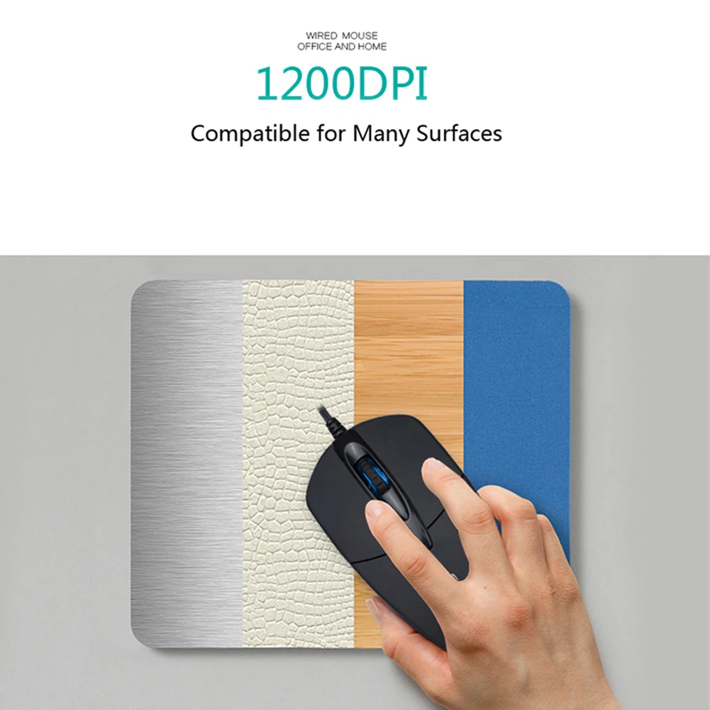 Hot Sale V9 Ergonomic Silent Click 1200DPI 3 Buttons Optical Office Home USB Wired Mouse
Hot Sale V9 Ergonomic Silent Click 1200DPI 3 Buttons Optical Office Home USB Wired Mouse