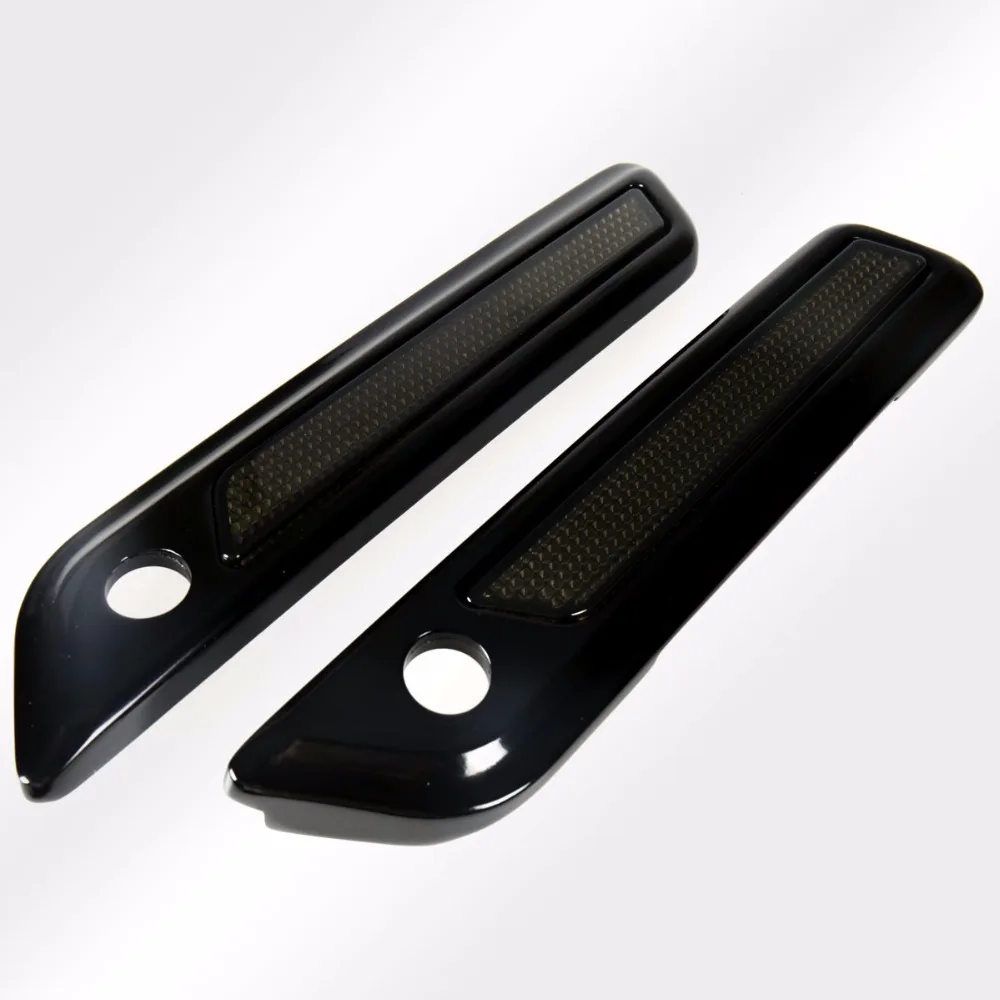 Black Hard Saddlebag Latch Cover&Smoke Reflectors For Harley 2014-2020 Touring Street Glide Road Glide Models
Black Hard Saddlebag Latch Cover&Smoke Reflectors For Harley 2014-2020 Touring Street Glide Road Glide Models