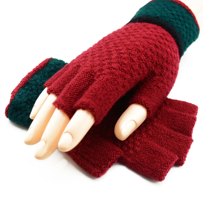 YSDNCHI Winter Gloves Warm Thickened Women's gloves Men Knitted Woolen Half Fingers Fashion sMittens
YSDNCHI Winter Gloves Warm Thickened Women's gloves Men Knitted Woolen Half Fingers Fashion sMittens