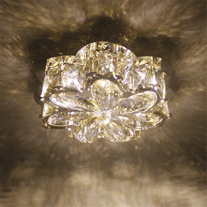 Luxury Aisle Ceiling Lights Lamp European American Balcony Flower K9 Crystal Luster Lamp Entrance Bathroom Corridor Luminaires
Luxury Aisle Ceiling Lights Lamp European American Balcony Flower K9 Crystal Luster Lamp Entrance Bathroom Corridor Luminaires