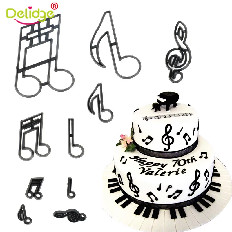 10Pcs Plastic Music Notes Cookie Cutter Baby Sugarcraft Fondant Cutter Mold Birthday Cake Decoration Tools Baking Mold Accessory
10Pcs Plastic Music Notes Cookie Cutter Baby Sugarcraft Fondant Cutter Mold Birthday Cake Decoration Tools Baking Mold Accessory