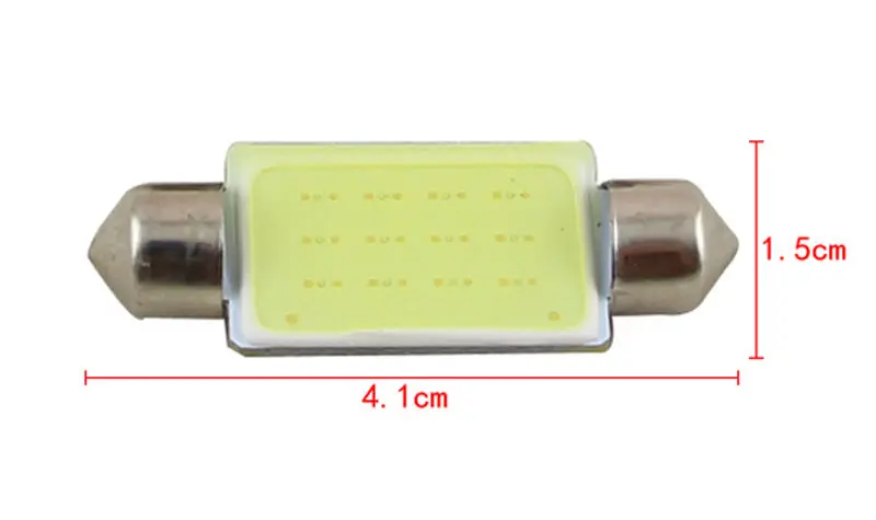 2pcs LED bulb new 12V 41mm 12 chips COB C5W LED car interior light festoon dome bulb lamp bright 1Pc
2pcs LED bulb new 12V 41mm 12 chips COB C5W LED car interior light festoon dome bulb lamp bright 1Pc