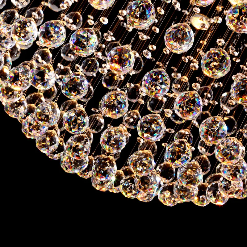 K9 Crystal Chandelier Lighting Fixture Ceiling LED Round Shape Suspension Hanglamp Living Room Light Dimming lustre Lamp
K9 Crystal Chandelier Lighting Fixture Ceiling LED Round Shape Suspension Hanglamp Living Room Light Dimming lustre Lamp
