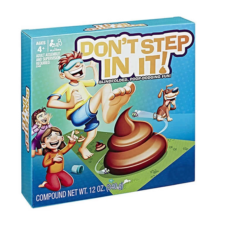 Don't STEP IN IT Stepping On The Dog Stool To Smash The Blindfolded Hi-hat Game Children Spoof Fun Toys Students New Exotic Gift
Don't STEP IN IT Stepping On The Dog Stool To Smash The Blindfolded Hi-hat Game Children Spoof Fun Toys Students New Exotic Gift