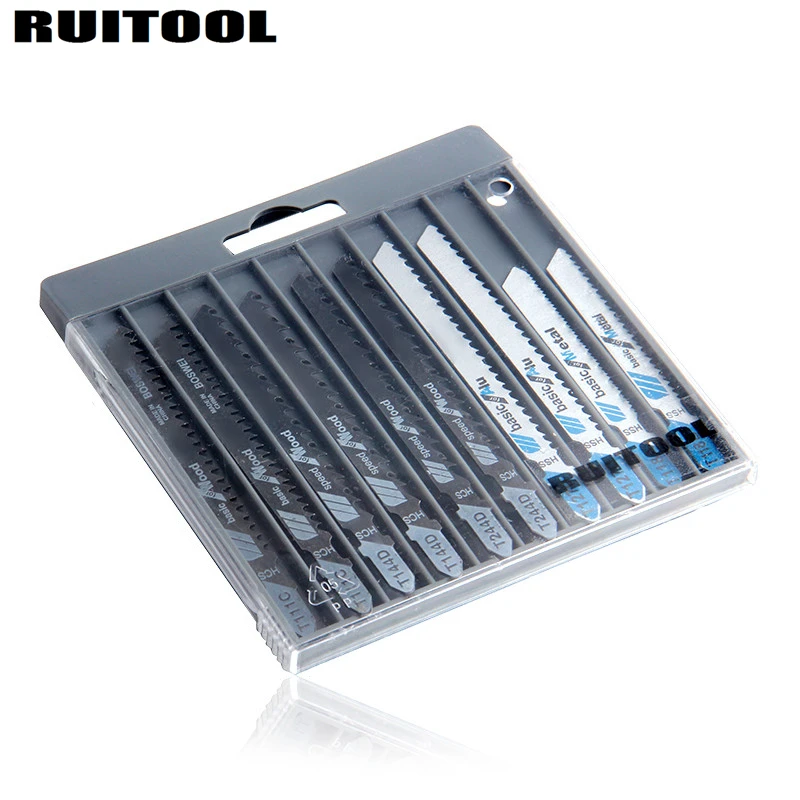 RUITOOL 10 шт пильные диски T144D/T244D/T111C/T127D/T118A/T118B лезвие для сабельной пилы дерева