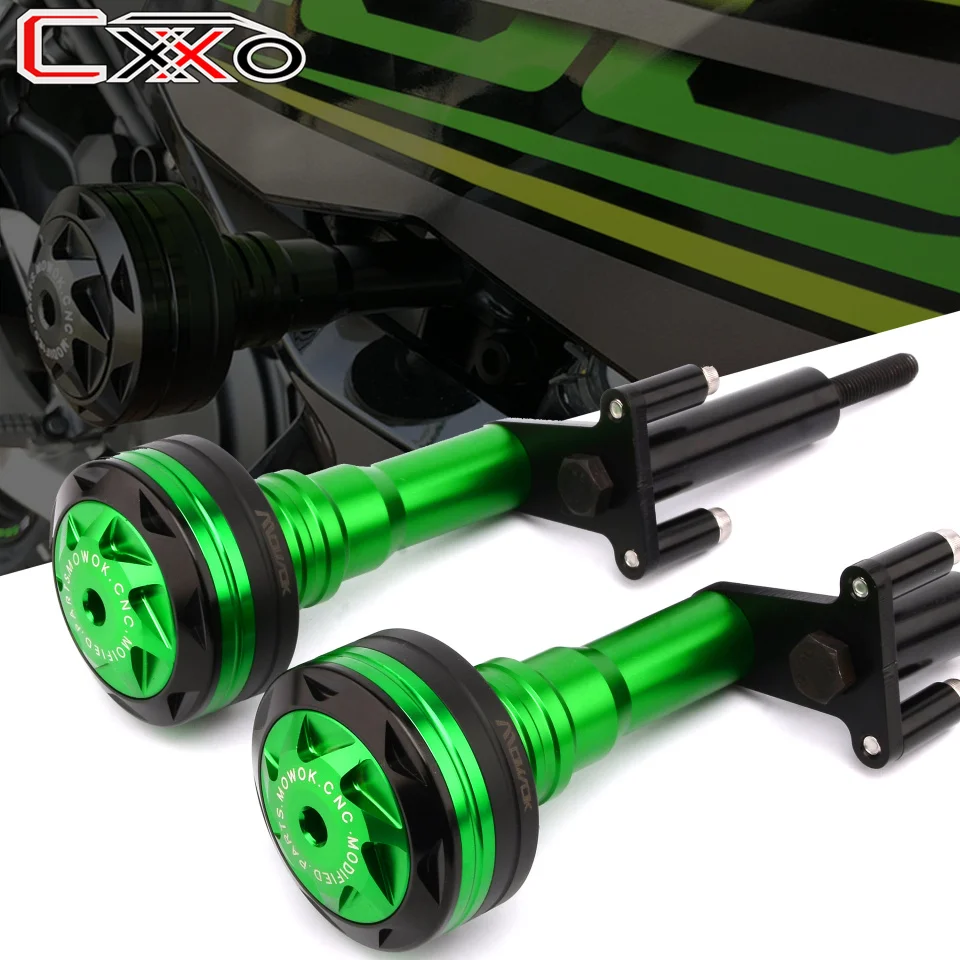 New Motorcycle CNC Left and Right Frame Slider Protector Anti Crash Engine For Kawasaki NINJA Ninja400 ninja 400 2018 2019
New Motorcycle CNC Left and Right Frame Slider Protector Anti Crash Engine For Kawasaki NINJA Ninja400 ninja 400 2018 2019