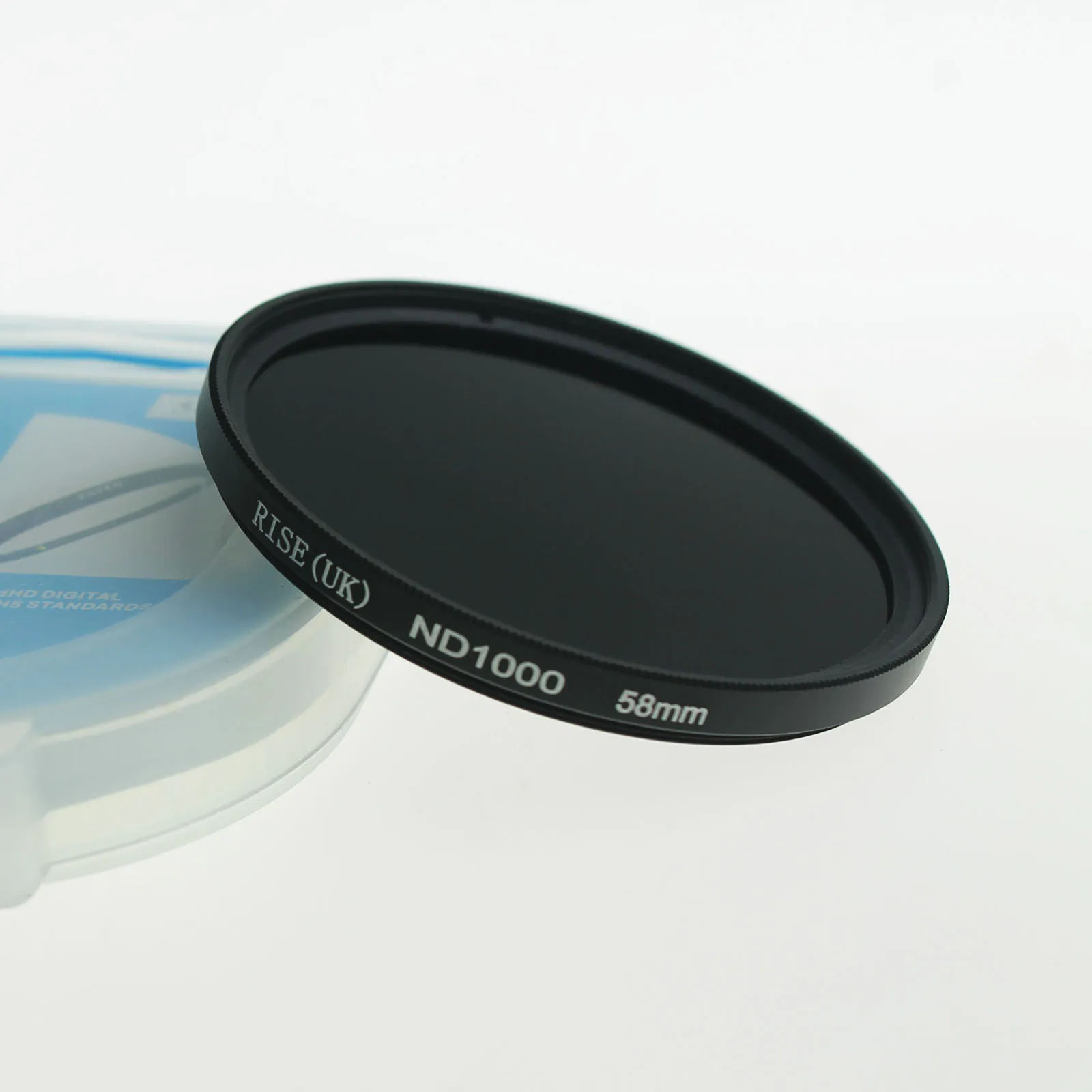 RISE 58mm slim Neutral density optical grade ND ND1000 filter for digital camera lens DV
RISE 58mm slim Neutral density optical grade ND ND1000 filter for digital camera lens DV