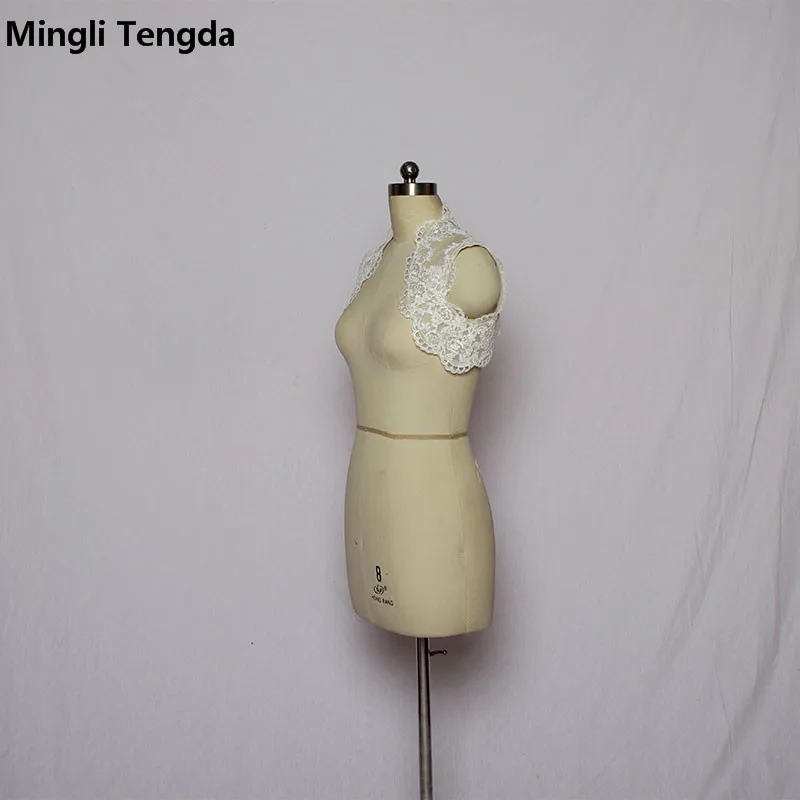 Mingli Tengda кружевная куртка цвета слоновой кости/белого Свадебная шаль для невесты