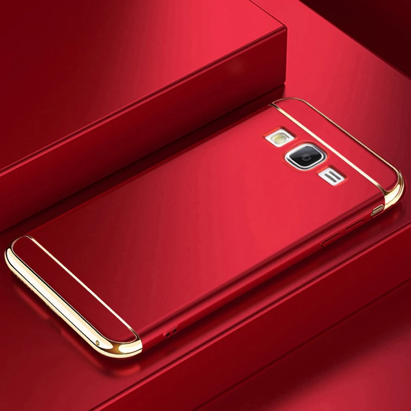 KaiNuEn etui чехол для Samsung Galaxy j 7 j7 (2015) j700 Роскошный задней панели телефона из жесткого