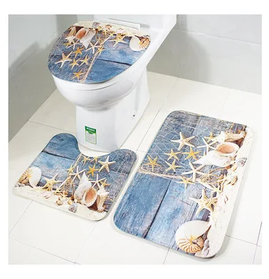 New Ocean Underwater World Anti Slip 3Pcs Bath Mats Toilet Pebbles Sunflower Plant Carpet Bathroom Mat Flannel Toilet Mat Rugs
New Ocean Underwater World Anti Slip 3Pcs Bath Mats Toilet Pebbles Sunflower Plant Carpet Bathroom Mat Flannel Toilet Mat Rugs