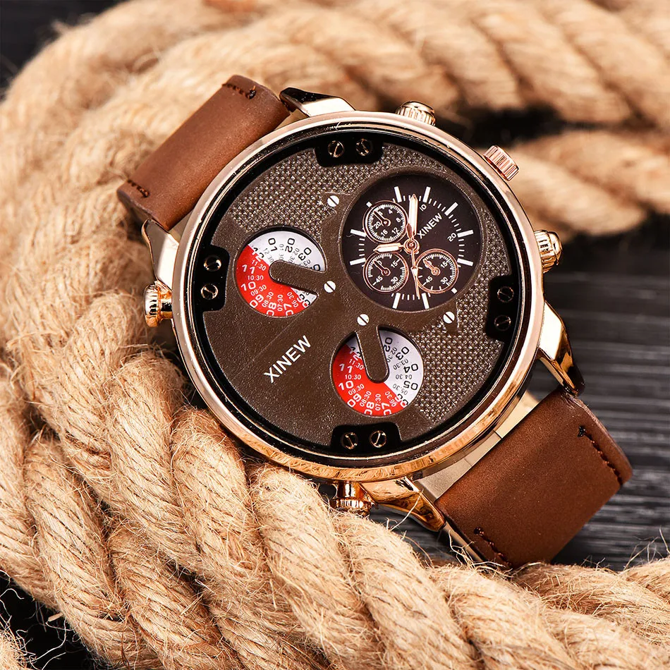 XINEW Роскошные наручные часы для мужчин Reloj Hombre Авиатор белый автоматический