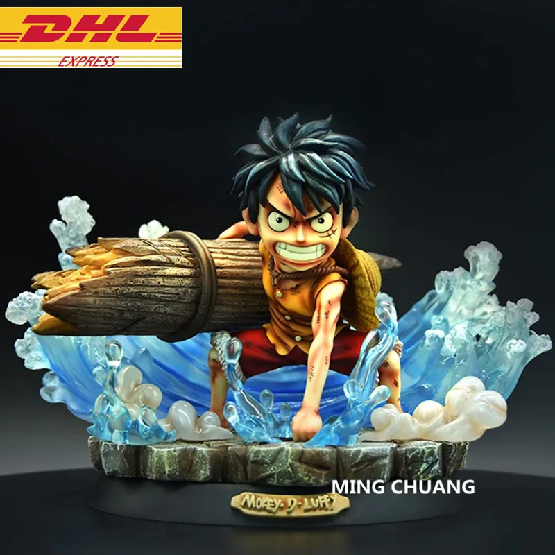 

ONE PIECE Statue The straw hat Pirates Bust Monkey D. Luffy 23CM GK Action Figure Collectible Model Toy BOX D649