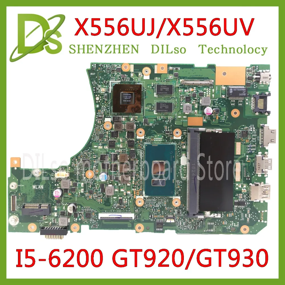 KEFU X556UJ X556UV Motherboard For ASUS X556U X556UV X556UF X556UR Laptop Motherboard I5-6200U CPU GT920/GT930/GT940 Test
KEFU X556UJ X556UV Motherboard For ASUS X556U X556UV X556UF X556UR Laptop Motherboard I5-6200U CPU GT920/GT930/GT940 Test