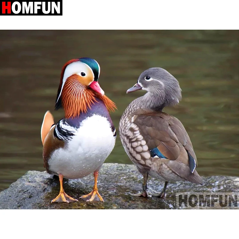 HOMFUN Full Square/Round Drill 5D DIY Diamond Painting "Animal duck" Embroidery Cross Stitch 3D Home Decor A13180
HOMFUN Full Square/Round Drill 5D DIY Diamond Painting "Animal duck" Embroidery Cross Stitch 3D Home Decor A13180