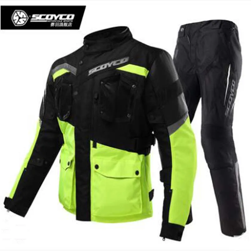 Новинка 2017 одежда для езды на мотоцикле SCOYCO мужские Защитные Куртки с защитой