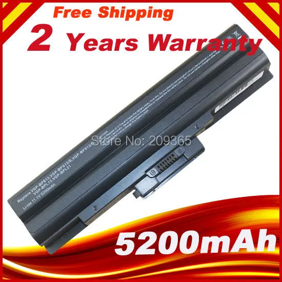 

11.1V 4400mAh Battery For SONY Vaio VGN-AW VGN-CS VGN-FW VGN-NS VGN-NW BPS13/B VGP BPS13/Q VGP-BPS13B/B VGP-BPS13A/B VGP-BPS13/B