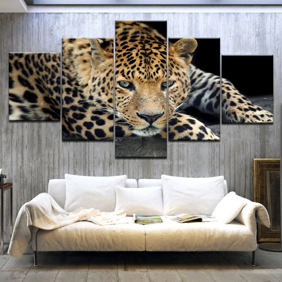 5 Panel/pieces HD Print leopard live animal wall posters Canvas Art Painting For home living room decoration
5 Panel/pieces HD Print leopard live animal wall posters Canvas Art Painting For home living room decoration