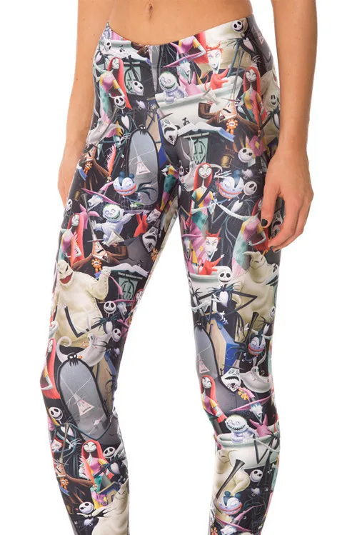 Fashion Women Little White Ghost Print Leggings Slim Fit Thin Elastic Polyester Cos Party Pants Casual Trousers Drop Shipping
Fashion Women Little White Ghost Print Leggings Slim Fit Thin Elastic Polyester Cos Party Pants Casual Trousers Drop Shipping