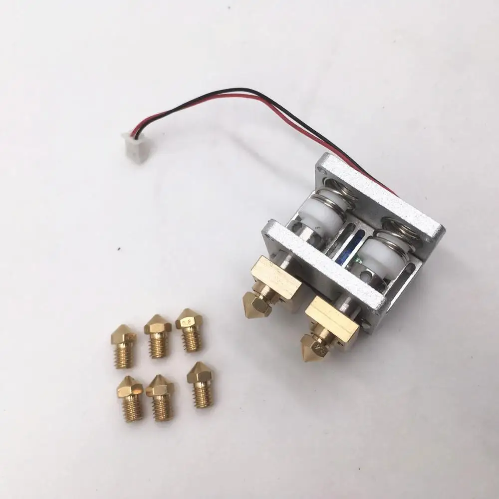 1.75/3mm Ultimaker 2+Extended+dual extrusion Hot End Olsson kit Heater Block Isolator PTFE Coupler Nozzle Heat Sink
1.75/3mm Ultimaker 2+Extended+dual extrusion Hot End Olsson kit Heater Block Isolator PTFE Coupler Nozzle Heat Sink