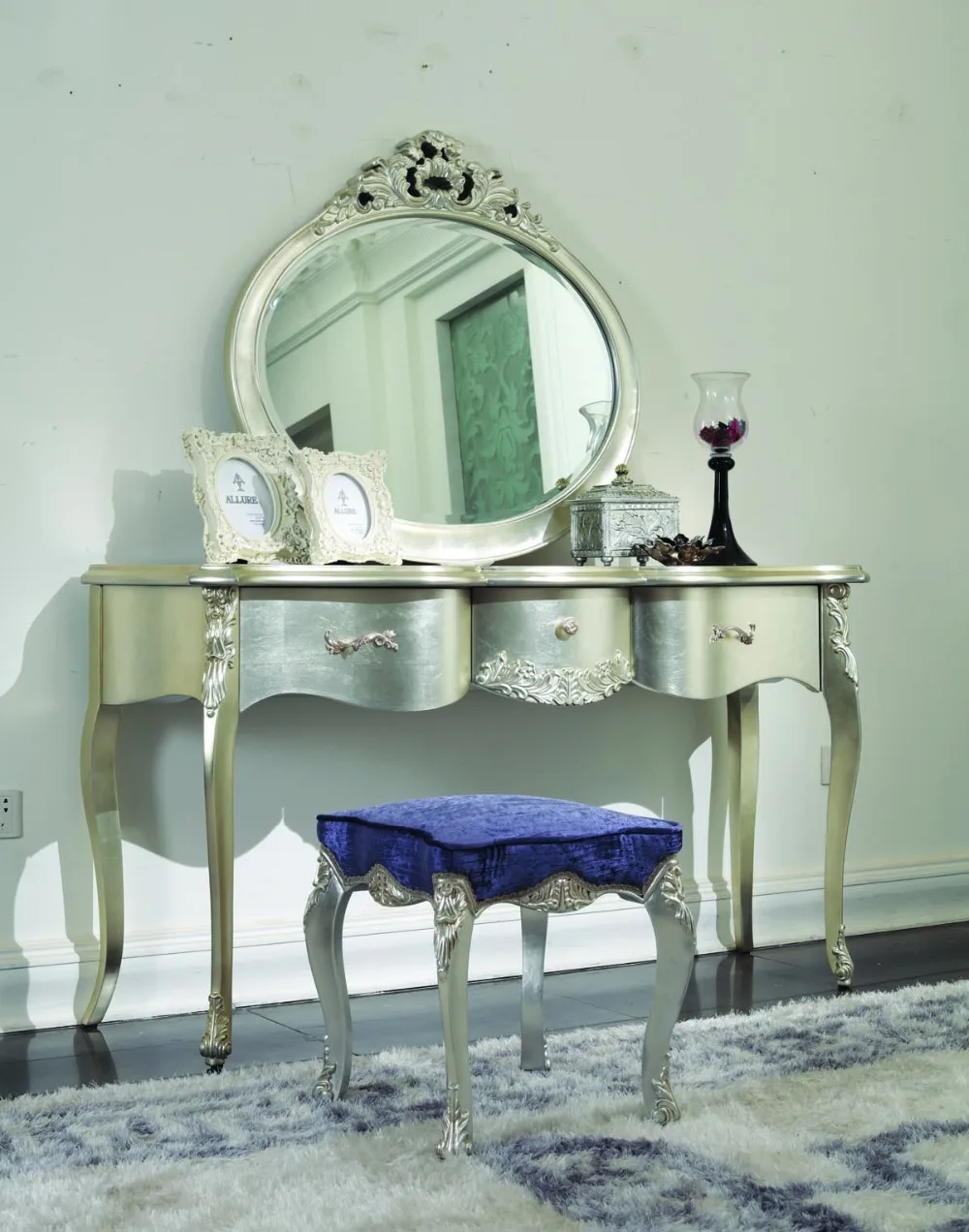 Классическая спальная мебель комод стол и зеркало|furniture dresser|classical bedroom furniturebedroom