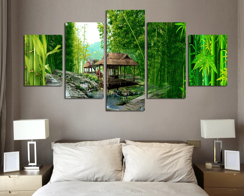 New Hot print Oil Paintings Bamboo Landscape Picture Canvas Painting On Wall Pictures For Living Room Decor unframed art picture
New Hot print Oil Paintings Bamboo Landscape Picture Canvas Painting On Wall Pictures For Living Room Decor unframed art picture