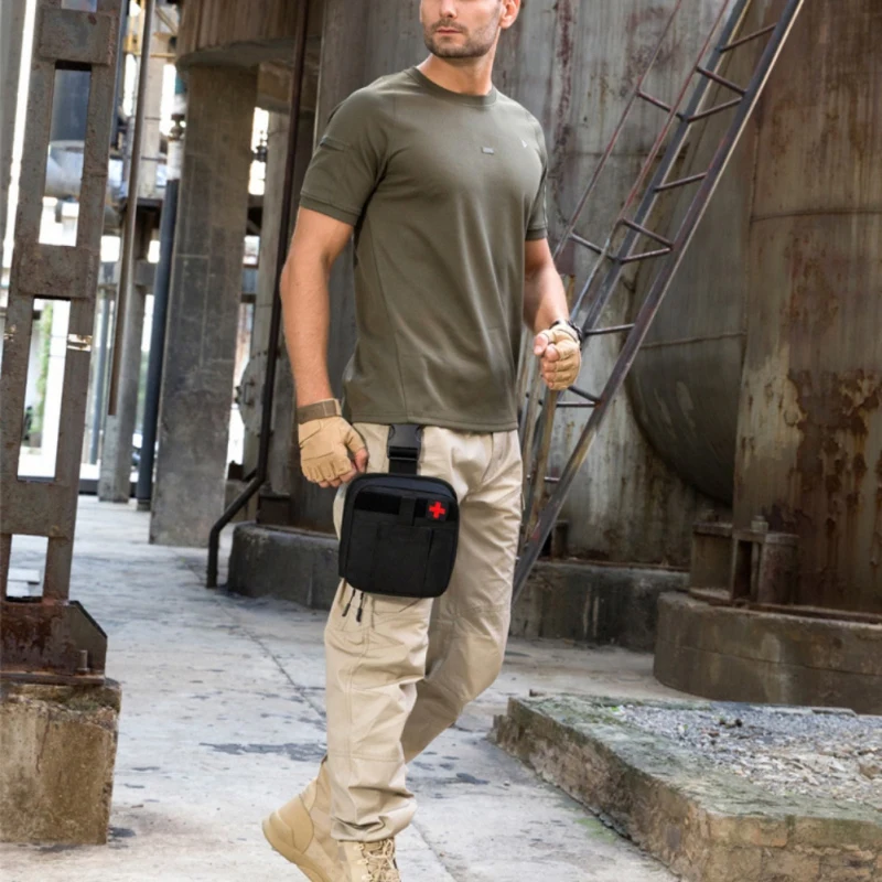 Tactical Drop Leg First Aid Pouch Outdoor Emergency Suivival Waist Bag Multi Purpose Thigh Bag First Aid Fanny Pack Purse Leg Po
Tactical Drop Leg First Aid Pouch Outdoor Emergency Suivival Waist Bag Multi Purpose Thigh Bag First Aid Fanny Pack Purse Leg Po