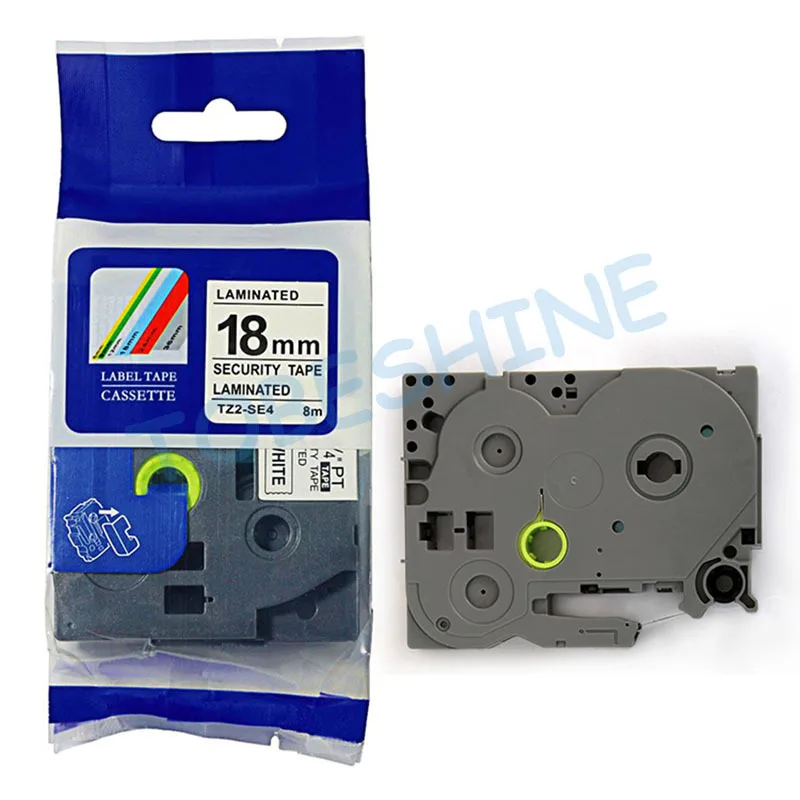 compatible p touch tze tape 18mm*8m TZ-SE4 tze-se4 3/4" Security tape laminated tape cassette
compatible p touch tze tape 18mm*8m TZ-SE4 tze-se4 3/4" Security tape laminated tape cassette