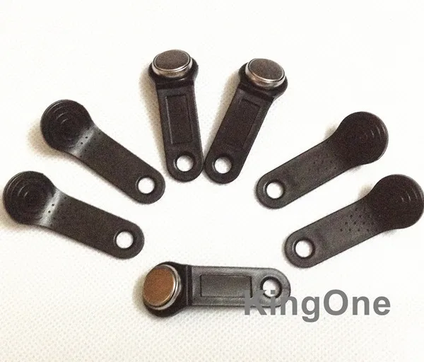 100 шт Даллас DS1990A DS1990 F5 iButton I Button 1990A электронный ключ IB тег карты Fobs черная
