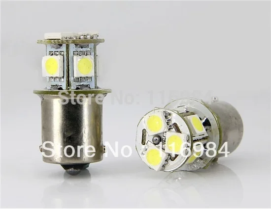 

1PCS White 1156 1141 Ba15s P21W 5050 8 SMD LED Brake Turn Signal Light Bulb 12V